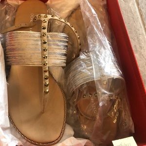 Size 9 Donald Pliner Sandal. Brand new in box